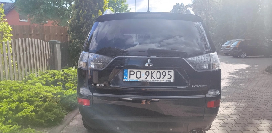 Mitsubishi Outlander cena 23899 przebieg: 252387, rok produkcji 2009 z Młynary małe 46